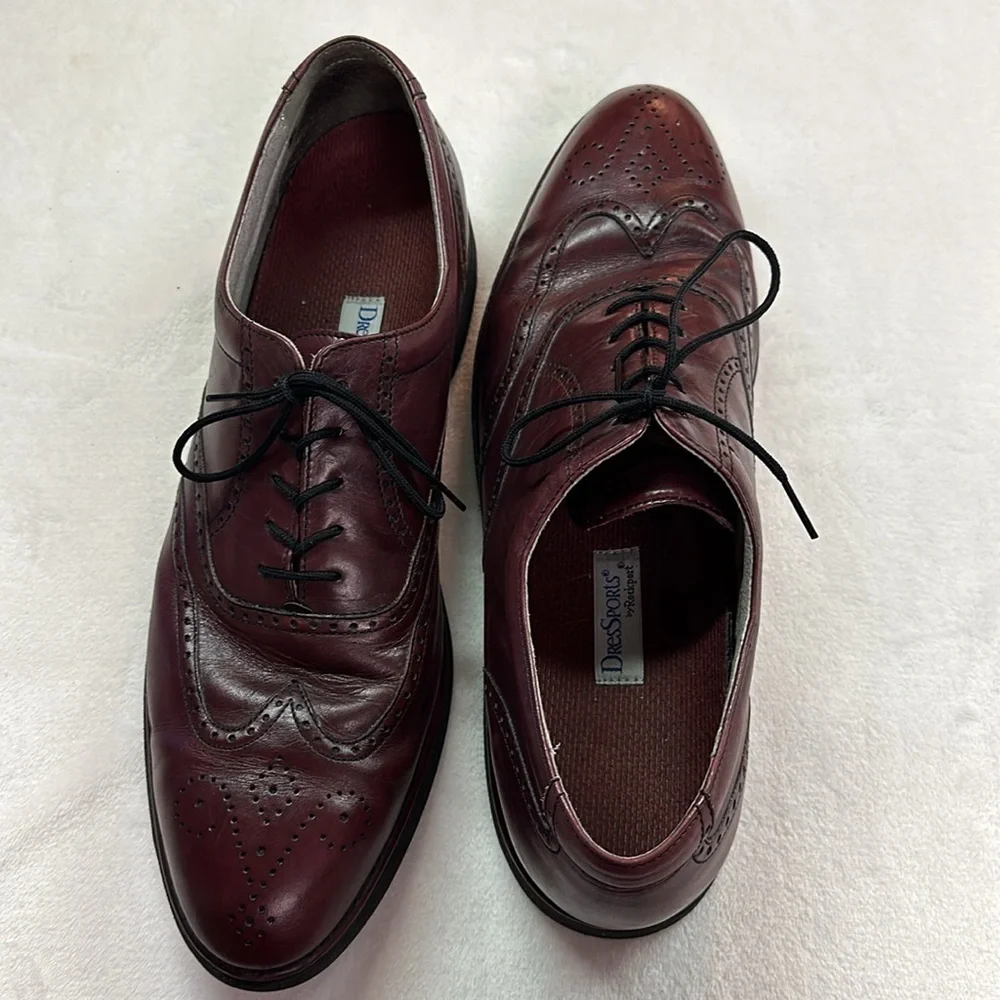 DresSports by Rockport Vibram Super Morflex Lace-up Wingtip Oxfords Preowned 13N